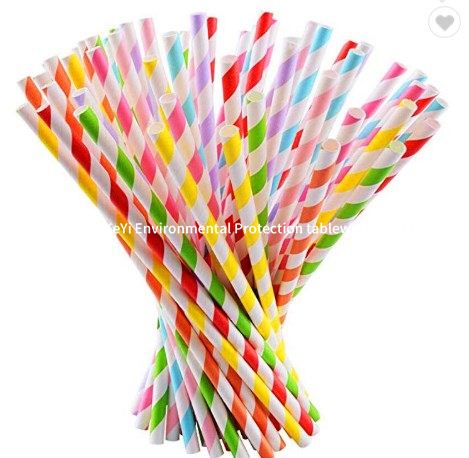 Paper drinking straws Eco Friendly 100% Recycled and environment drinking wholesale paper straws 